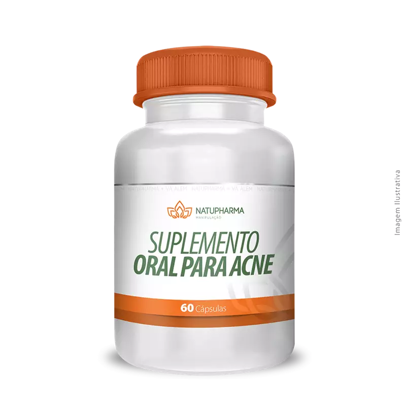 Suplemento Oral para Acne 60 Cápsulas
