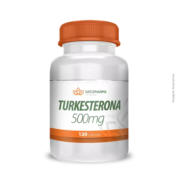 Turkesterona 500mg 120 Cápsulas