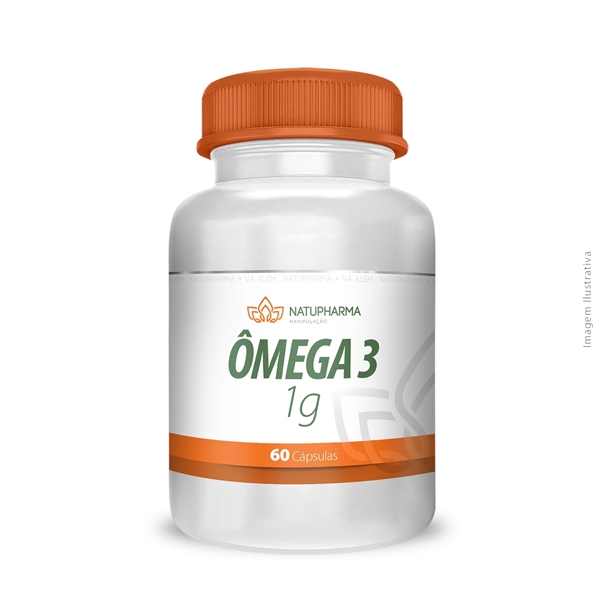 Ômega 3 - 1G 60 Cápsulas