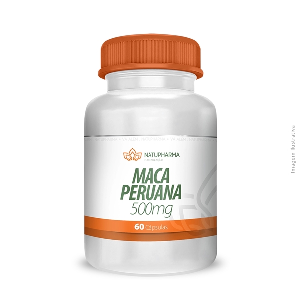Maca Peruana 500mg 60 Cápsulas