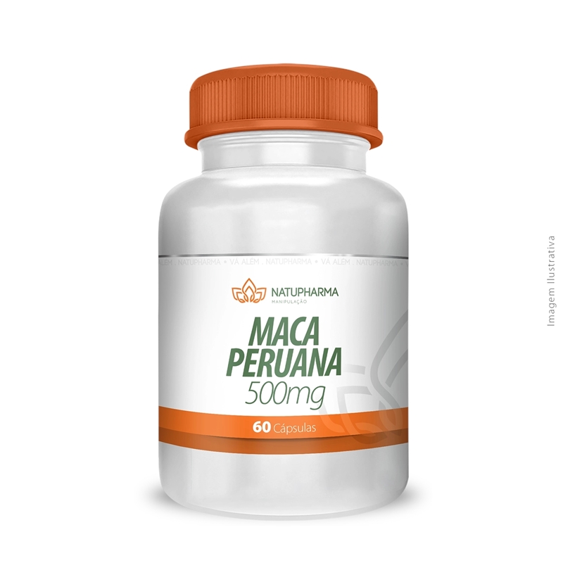 Maca Peruana 500mg 60 Cápsulas