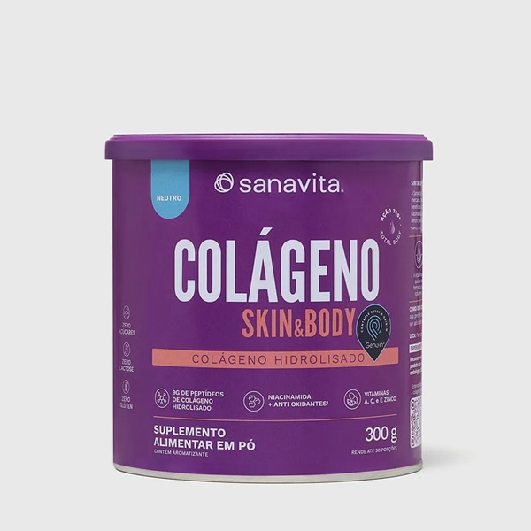 Colágeno Skin Sabor Neutro 300g 